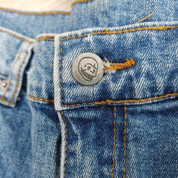 WILD CHEAP MONDAY Patchwork Denim Jeans 29/34 - Picture 2 of 8